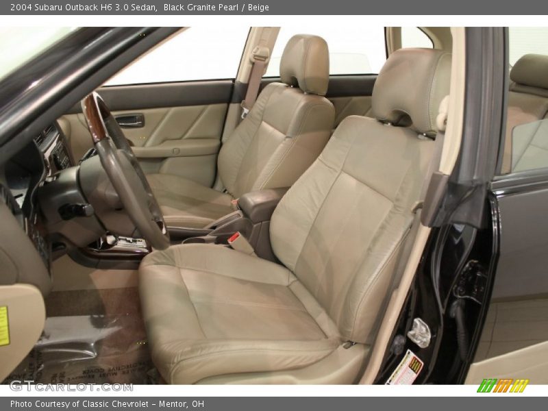  2004 Outback H6 3.0 Sedan Beige Interior