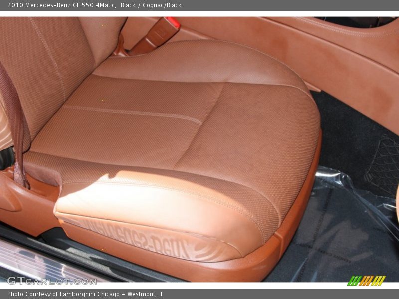 Black / Cognac/Black 2010 Mercedes-Benz CL 550 4Matic