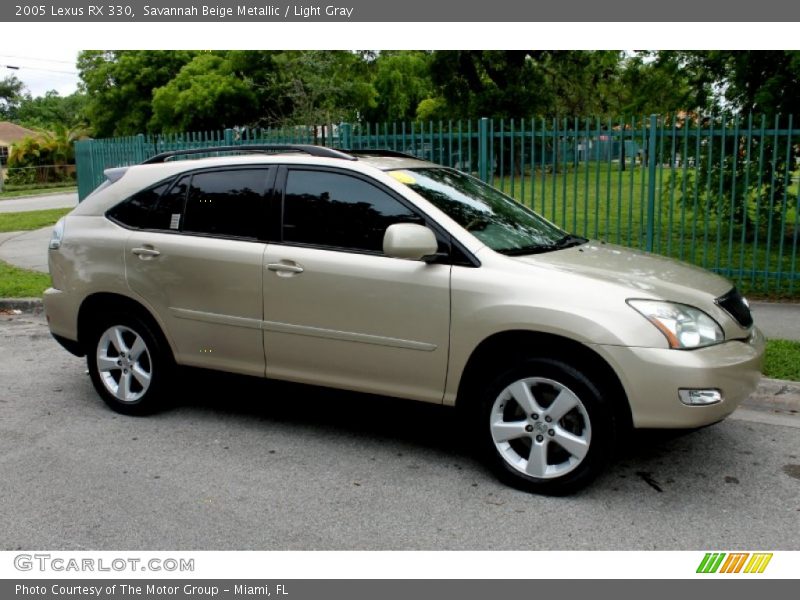 Savannah Beige Metallic / Light Gray 2005 Lexus RX 330
