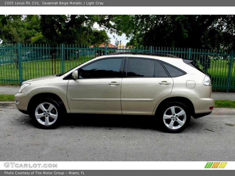 Savannah Beige Metallic / Light Gray 2005 Lexus RX 330