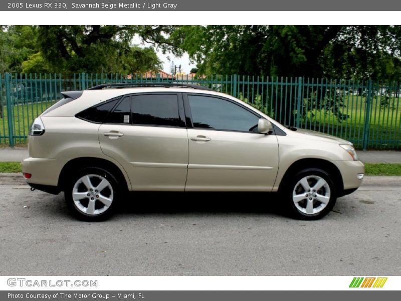 Savannah Beige Metallic / Light Gray 2005 Lexus RX 330