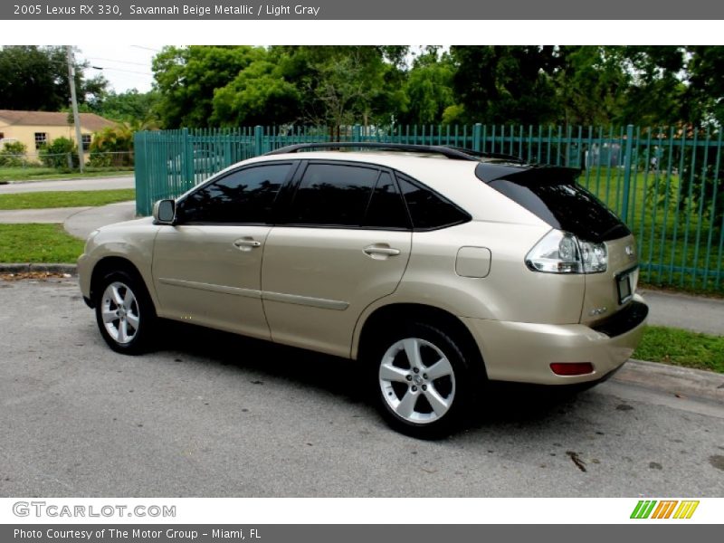 Savannah Beige Metallic / Light Gray 2005 Lexus RX 330