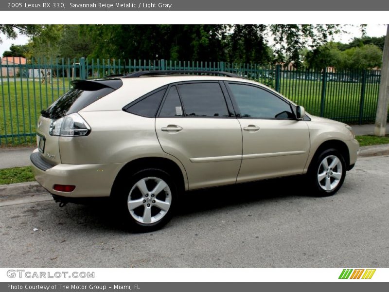 Savannah Beige Metallic / Light Gray 2005 Lexus RX 330