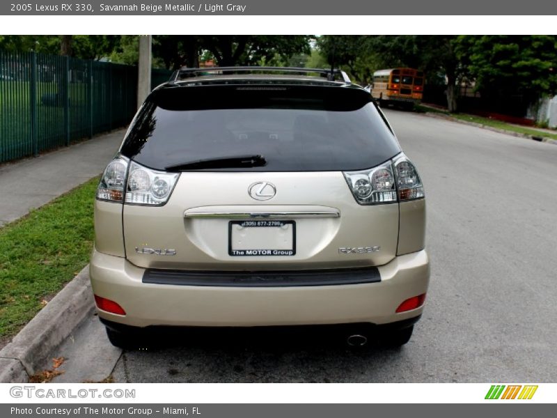Savannah Beige Metallic / Light Gray 2005 Lexus RX 330