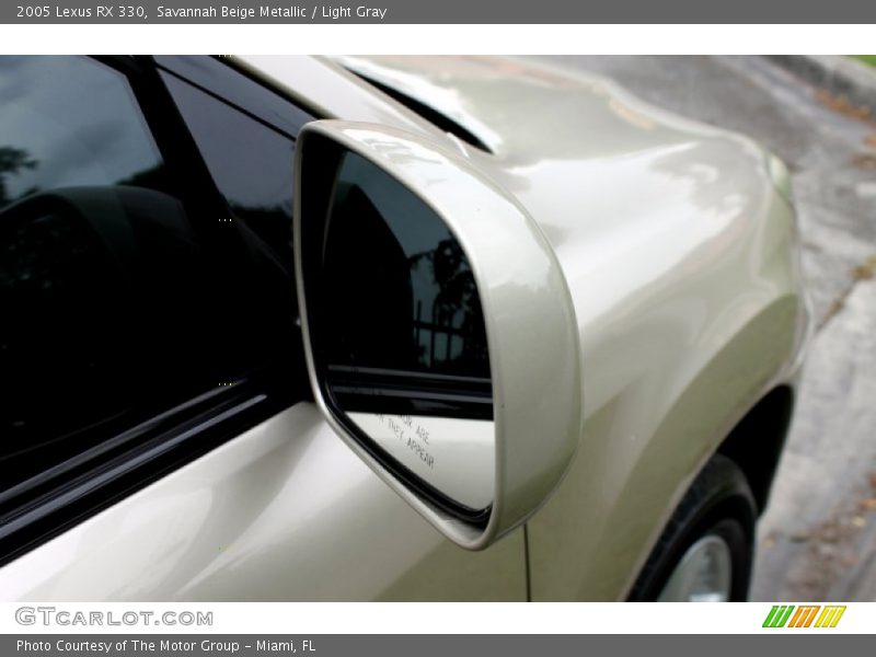 Savannah Beige Metallic / Light Gray 2005 Lexus RX 330