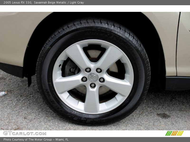 Savannah Beige Metallic / Light Gray 2005 Lexus RX 330