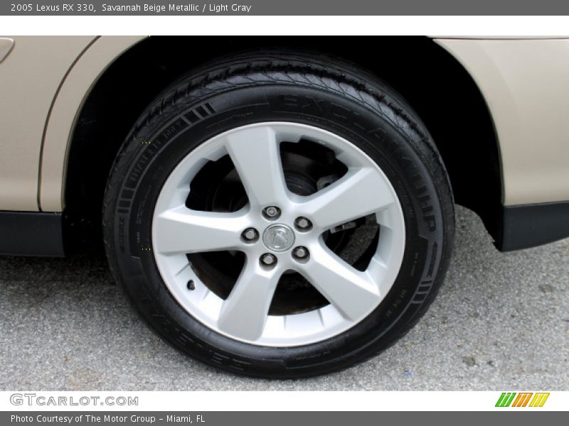 Savannah Beige Metallic / Light Gray 2005 Lexus RX 330