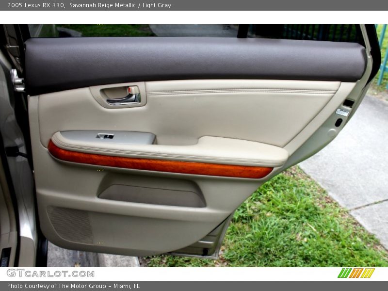 Savannah Beige Metallic / Light Gray 2005 Lexus RX 330