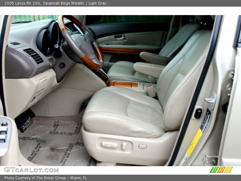 Savannah Beige Metallic / Light Gray 2005 Lexus RX 330