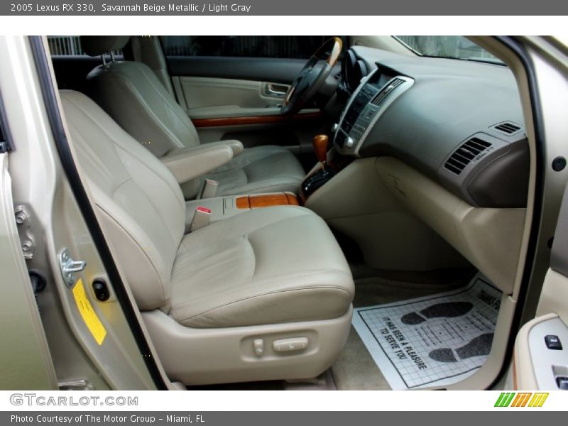 Savannah Beige Metallic / Light Gray 2005 Lexus RX 330
