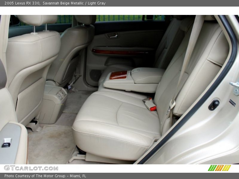 Savannah Beige Metallic / Light Gray 2005 Lexus RX 330