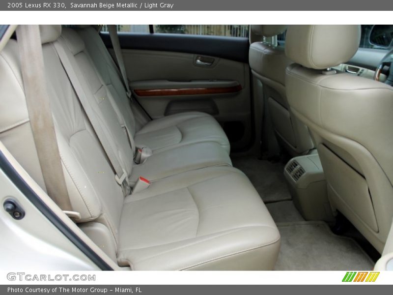 Savannah Beige Metallic / Light Gray 2005 Lexus RX 330