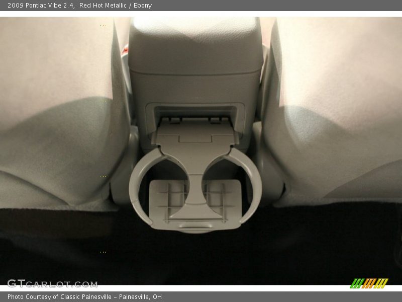 Red Hot Metallic / Ebony 2009 Pontiac Vibe 2.4