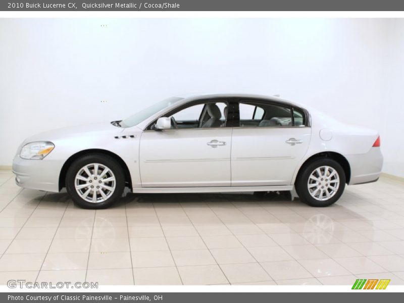 Quicksilver Metallic / Cocoa/Shale 2010 Buick Lucerne CX