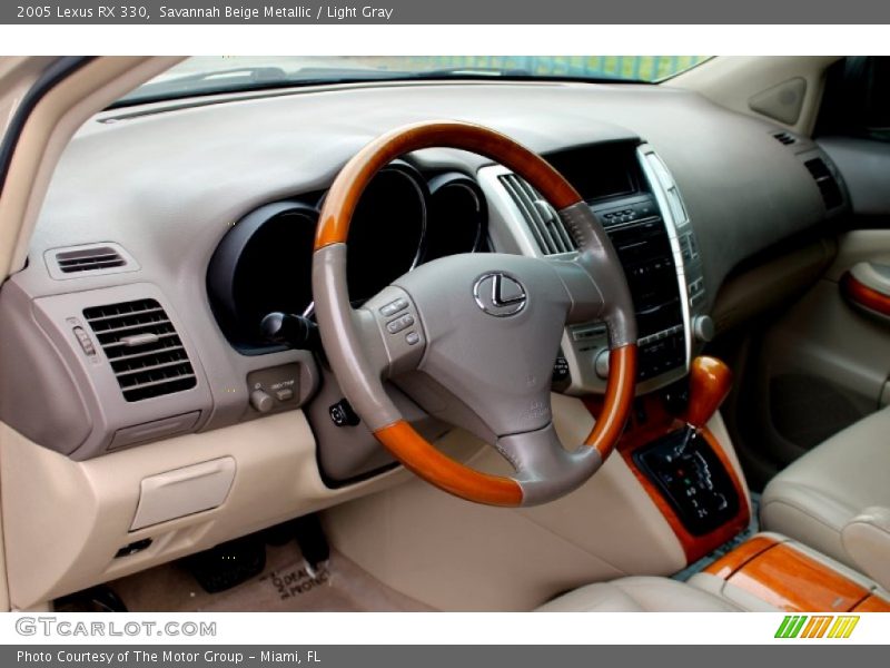Savannah Beige Metallic / Light Gray 2005 Lexus RX 330