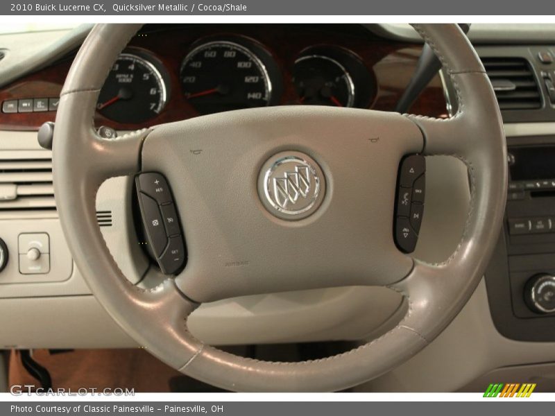 Quicksilver Metallic / Cocoa/Shale 2010 Buick Lucerne CX