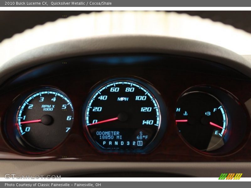 Quicksilver Metallic / Cocoa/Shale 2010 Buick Lucerne CX