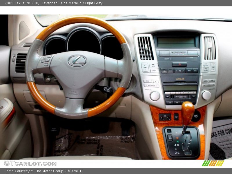 Savannah Beige Metallic / Light Gray 2005 Lexus RX 330