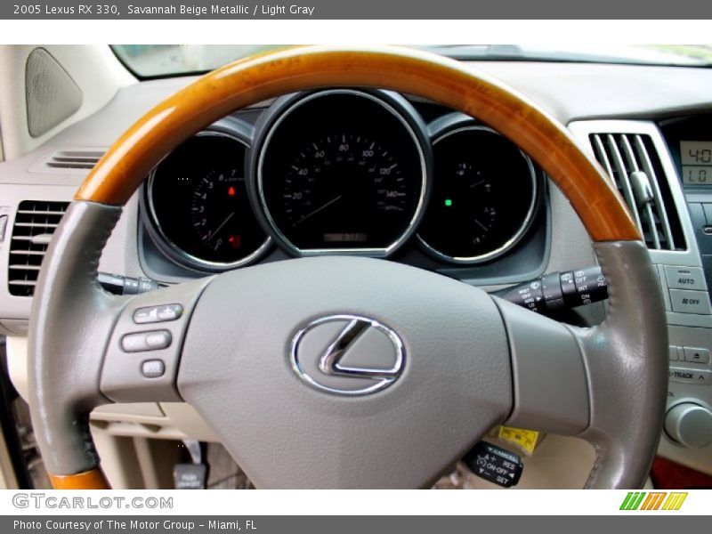 Savannah Beige Metallic / Light Gray 2005 Lexus RX 330