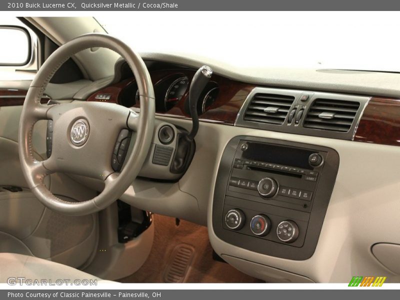 Quicksilver Metallic / Cocoa/Shale 2010 Buick Lucerne CX