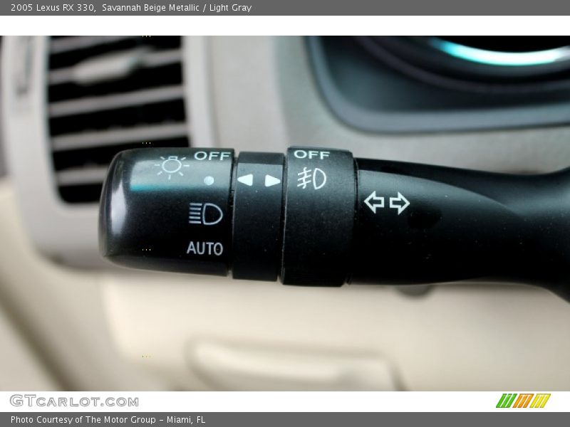 Savannah Beige Metallic / Light Gray 2005 Lexus RX 330