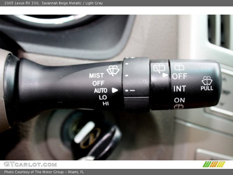 Savannah Beige Metallic / Light Gray 2005 Lexus RX 330