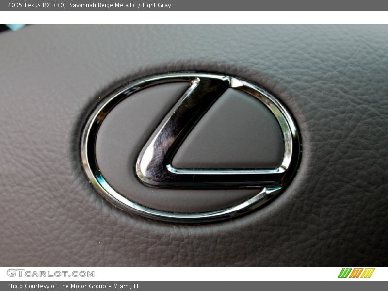 Savannah Beige Metallic / Light Gray 2005 Lexus RX 330