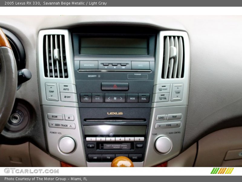 Savannah Beige Metallic / Light Gray 2005 Lexus RX 330