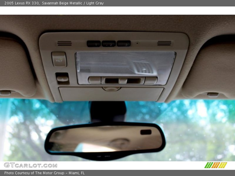 Savannah Beige Metallic / Light Gray 2005 Lexus RX 330