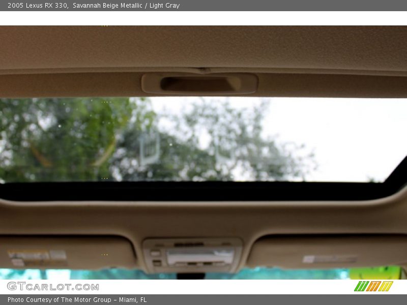 Savannah Beige Metallic / Light Gray 2005 Lexus RX 330
