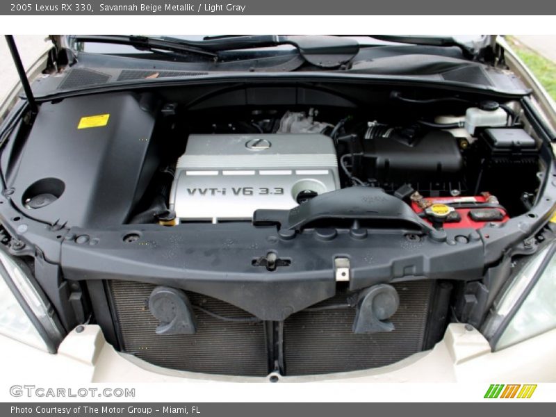Savannah Beige Metallic / Light Gray 2005 Lexus RX 330