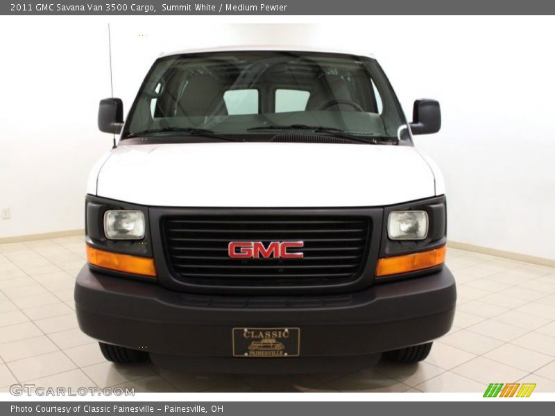 Summit White / Medium Pewter 2011 GMC Savana Van 3500 Cargo