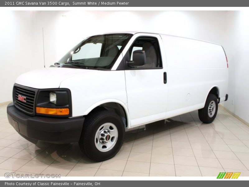 Summit White / Medium Pewter 2011 GMC Savana Van 3500 Cargo