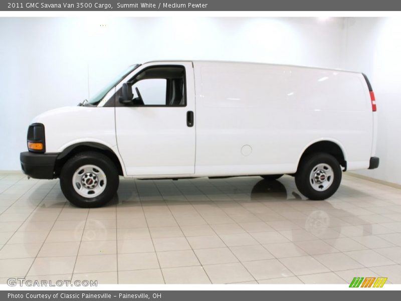 Summit White / Medium Pewter 2011 GMC Savana Van 3500 Cargo
