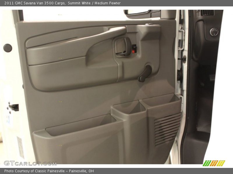 Summit White / Medium Pewter 2011 GMC Savana Van 3500 Cargo