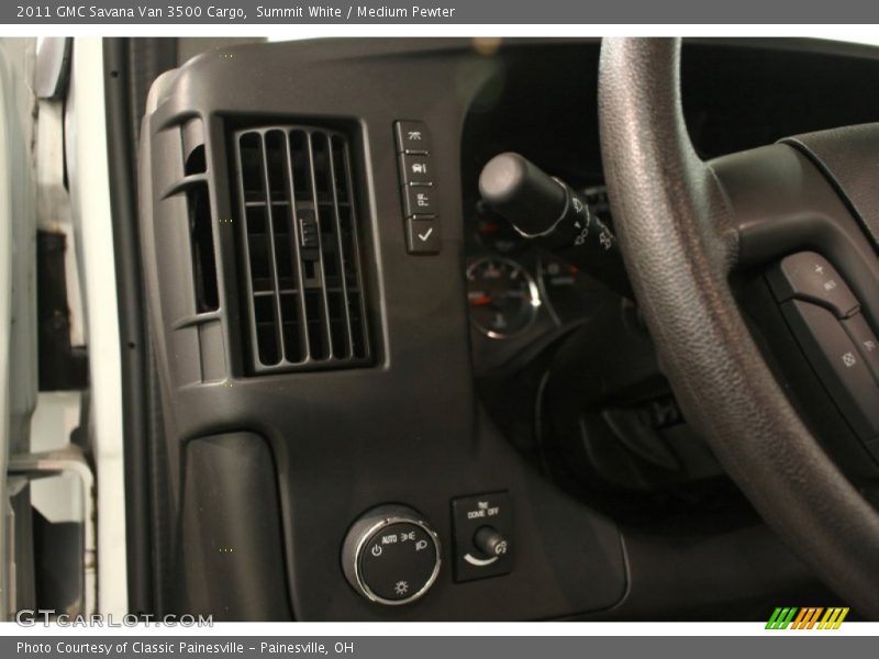 Summit White / Medium Pewter 2011 GMC Savana Van 3500 Cargo