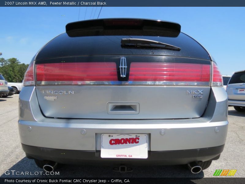 Pewter Metallic / Charcoal Black 2007 Lincoln MKX AWD