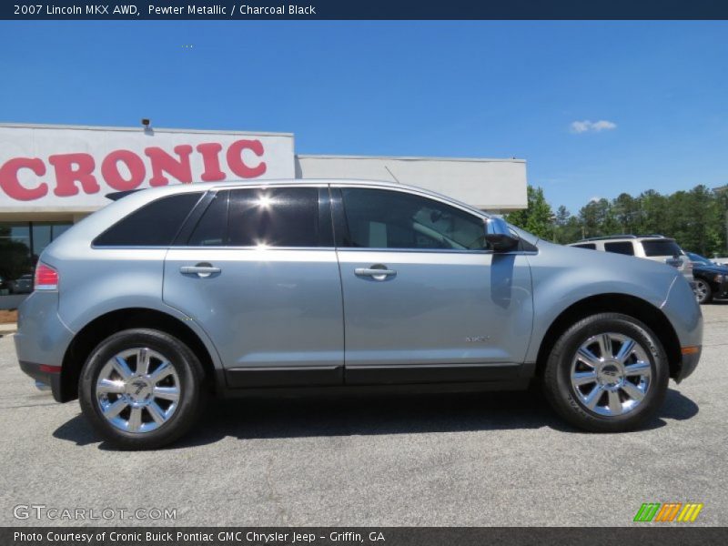 Pewter Metallic / Charcoal Black 2007 Lincoln MKX AWD