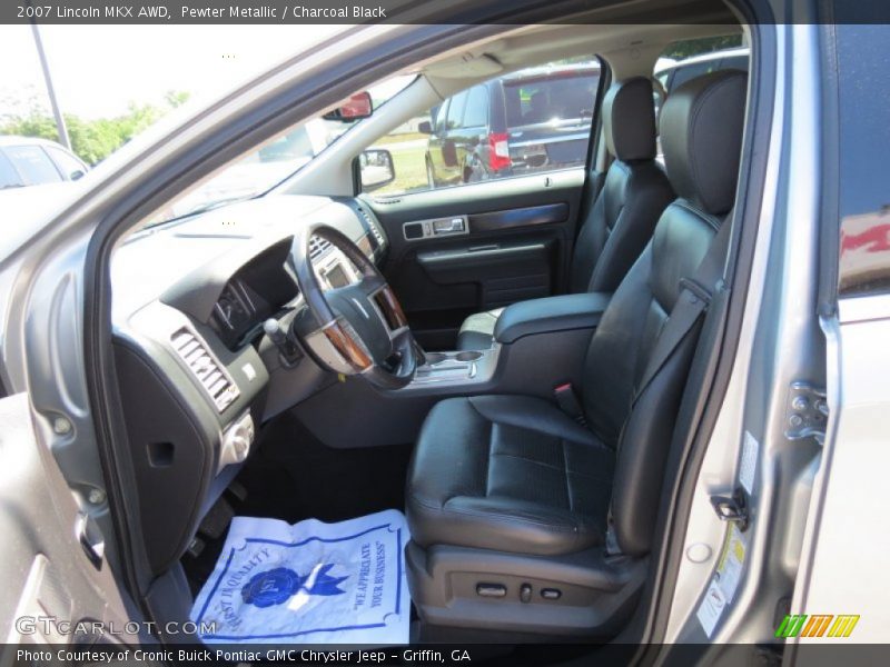 Pewter Metallic / Charcoal Black 2007 Lincoln MKX AWD