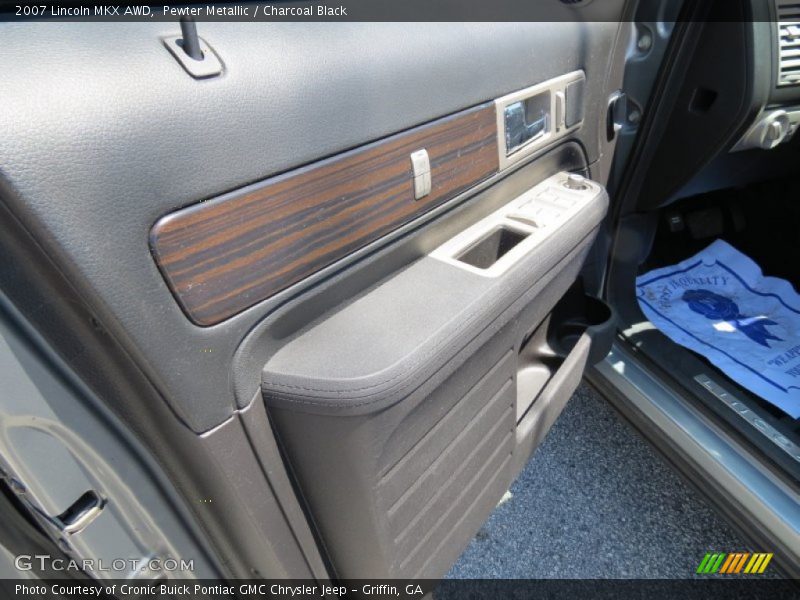 Pewter Metallic / Charcoal Black 2007 Lincoln MKX AWD