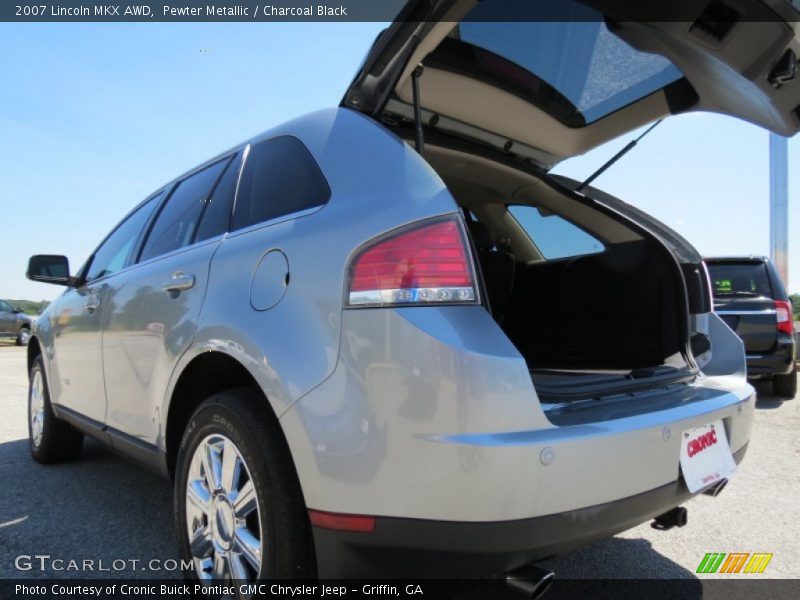 Pewter Metallic / Charcoal Black 2007 Lincoln MKX AWD