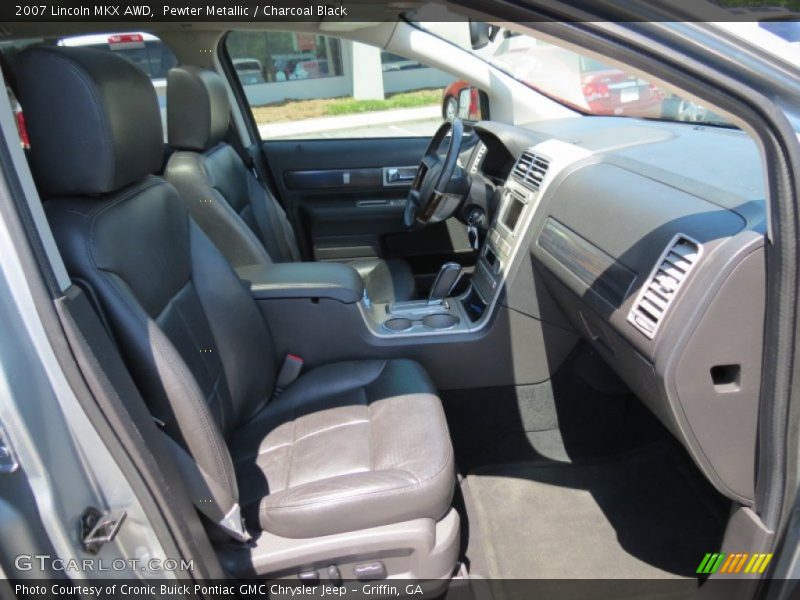 Pewter Metallic / Charcoal Black 2007 Lincoln MKX AWD