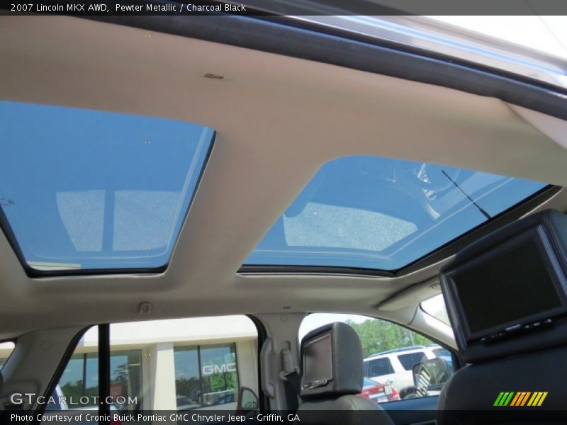 Pewter Metallic / Charcoal Black 2007 Lincoln MKX AWD