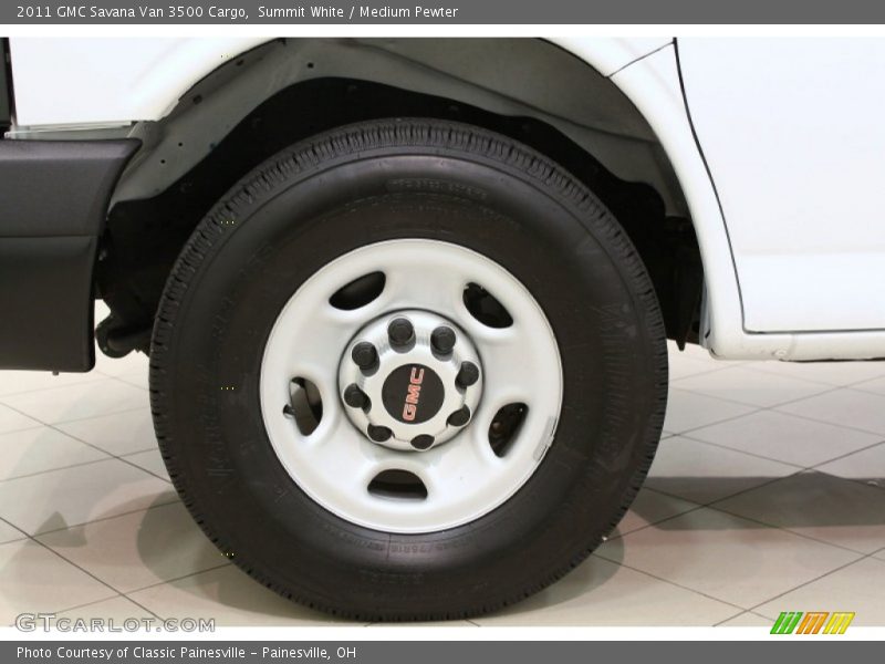 Summit White / Medium Pewter 2011 GMC Savana Van 3500 Cargo