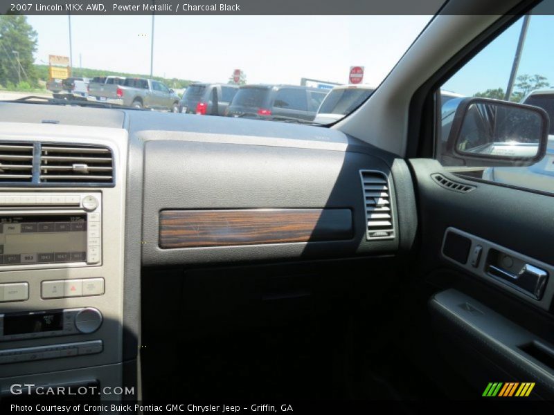 Pewter Metallic / Charcoal Black 2007 Lincoln MKX AWD