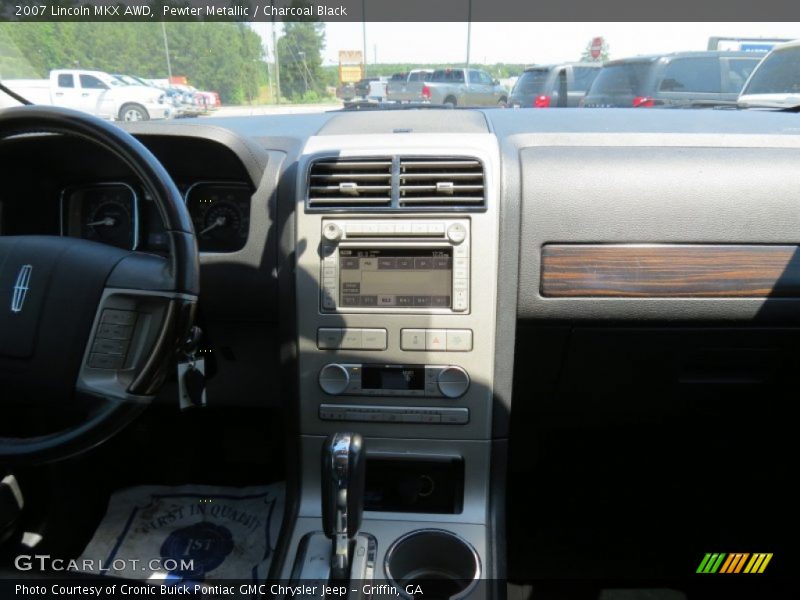 Pewter Metallic / Charcoal Black 2007 Lincoln MKX AWD