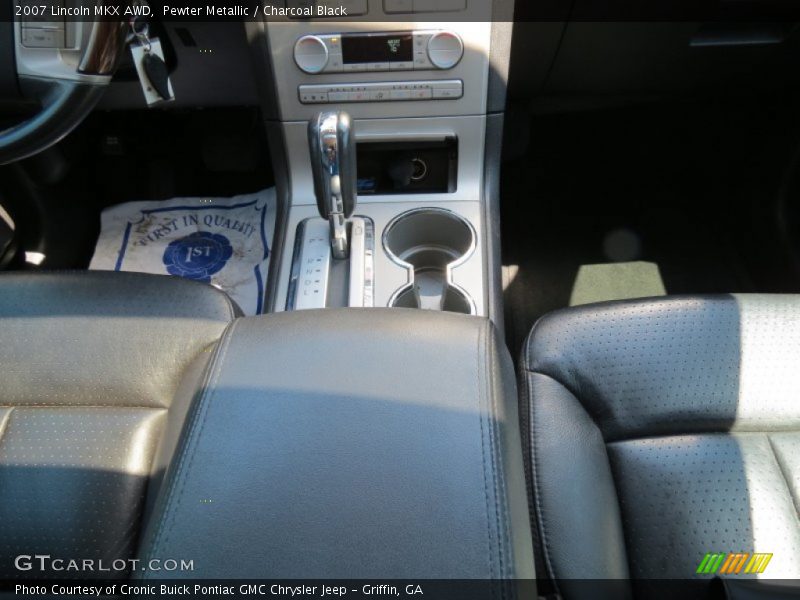 Pewter Metallic / Charcoal Black 2007 Lincoln MKX AWD