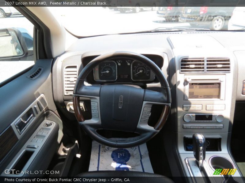 Pewter Metallic / Charcoal Black 2007 Lincoln MKX AWD