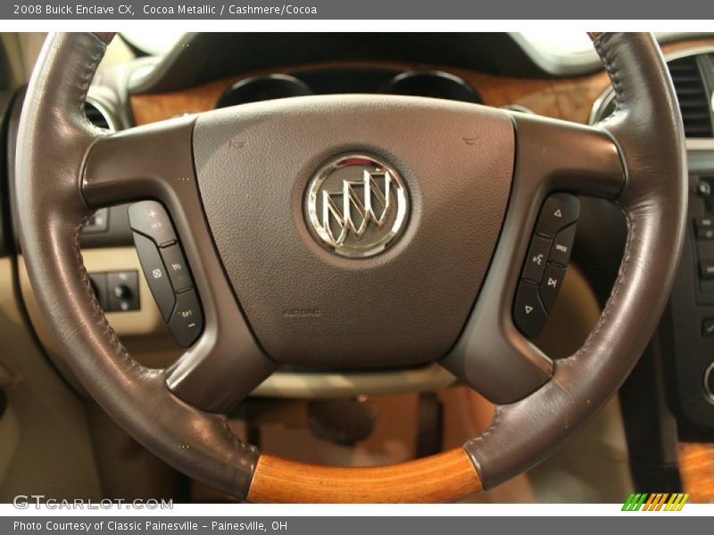 Cocoa Metallic / Cashmere/Cocoa 2008 Buick Enclave CX