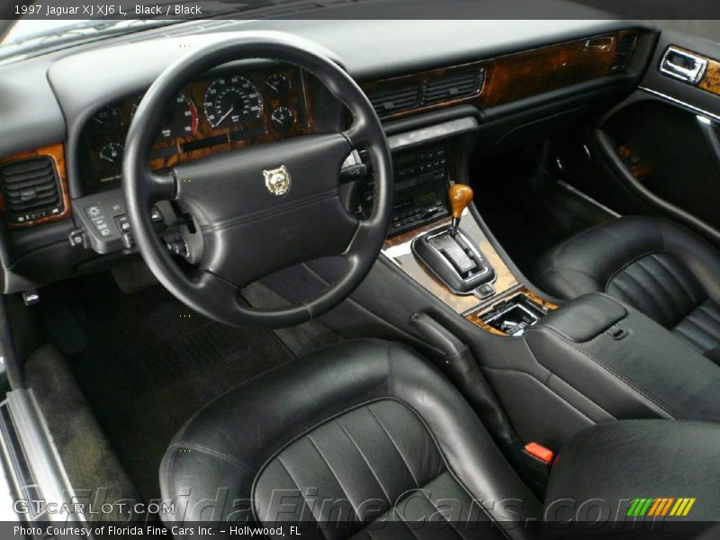 Black / Black 1997 Jaguar XJ XJ6 L